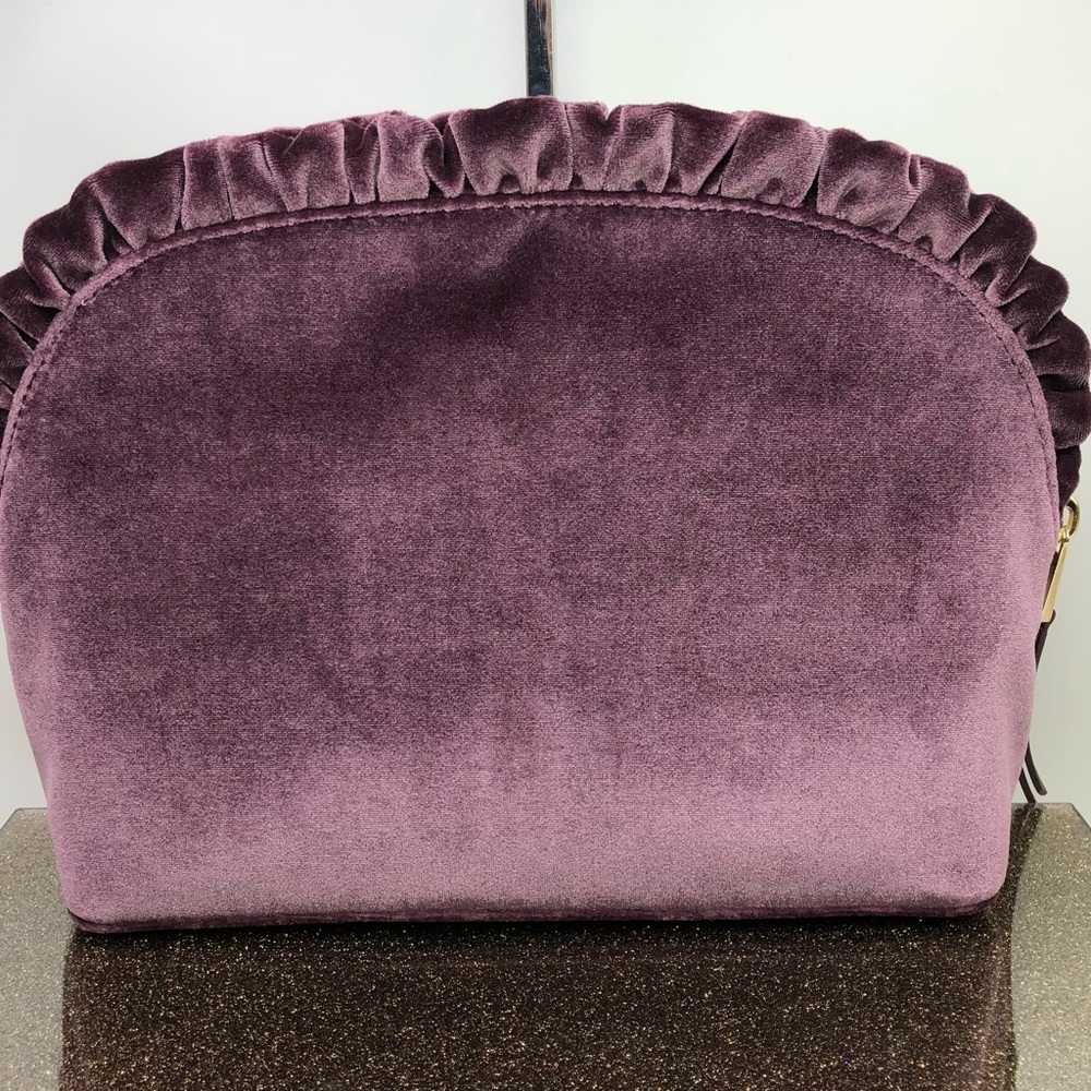 Kate spade dawn place velvet Marcy  pouch clutch - Picture 4 of 6
